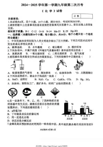 2024～2025学年河南省新乡市牧野区河南师范大学附属中学九年级(上)12月月考化学试卷(无答案)