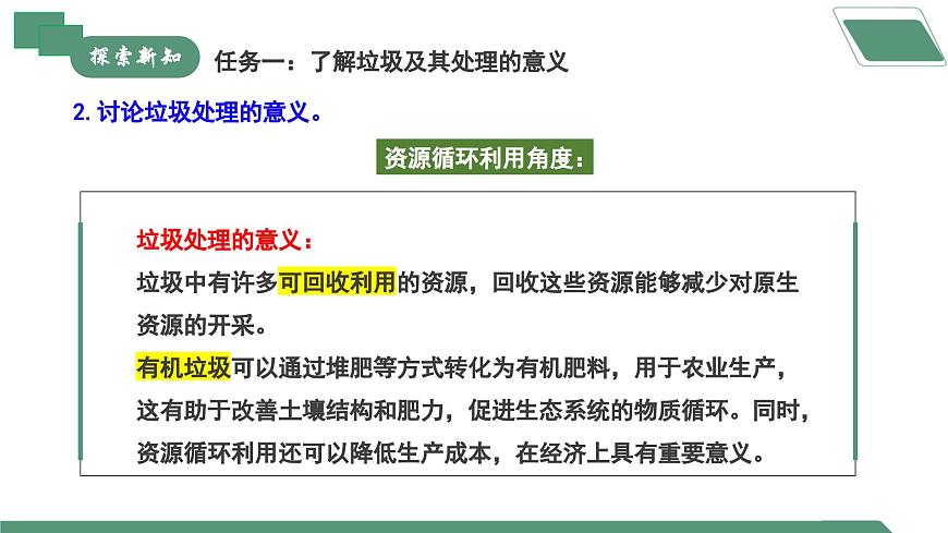 【核心素養(yǎng)】《跨學(xué)科實踐活動7垃圾的分類與回收利用》課件PPT第8頁