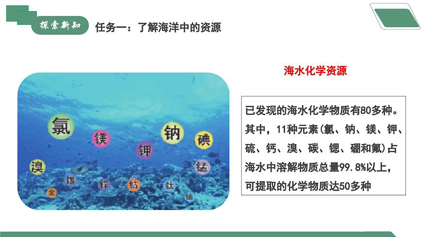 【核心素養(yǎng)】《跨學(xué)科實(shí)踐活動(dòng)8海洋資源的綜合利用與制鹽》課件PPT第5頁