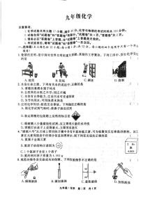 安徽省阜阳市阜南县2024-2025学年九年级上学期期中化学试卷