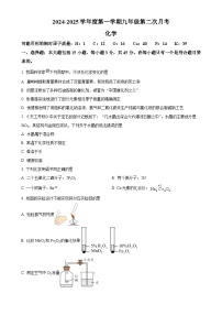 广东省阳江市第二中学2024-2025学年九年级上学期第二次月考化学试题-A4