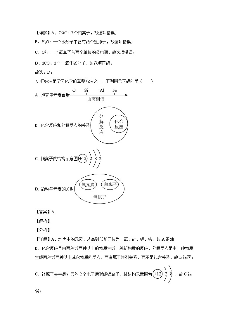 江苏省盐城市阜宁县2024-2025学年九年级(上)期中联考化学试卷(解析版)第3页