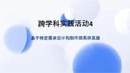 初中化学新人教版九年级上册第五单元基于特定需求设计和制作简易供氧器教学课件2024秋