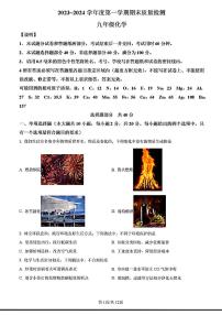 2023-2024年济南市槐荫区九年级化学上学期期末考试及其答案