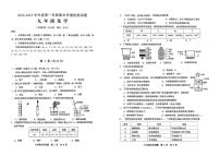 山东省青岛市平度市2024-2025学年九年级上学期期末考试化学试题