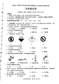 广西南宁市2024--2025学年九年级上学期期末考试化学试卷