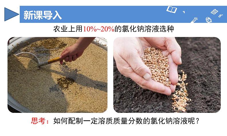 【核心素养】人教版化学九年级下册 课题3 溶质的质量分数(第2课时) 同步课件第5页