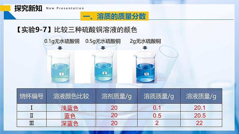 9.3 溶质的质量分数(第1课时)(同步课件) 第6页