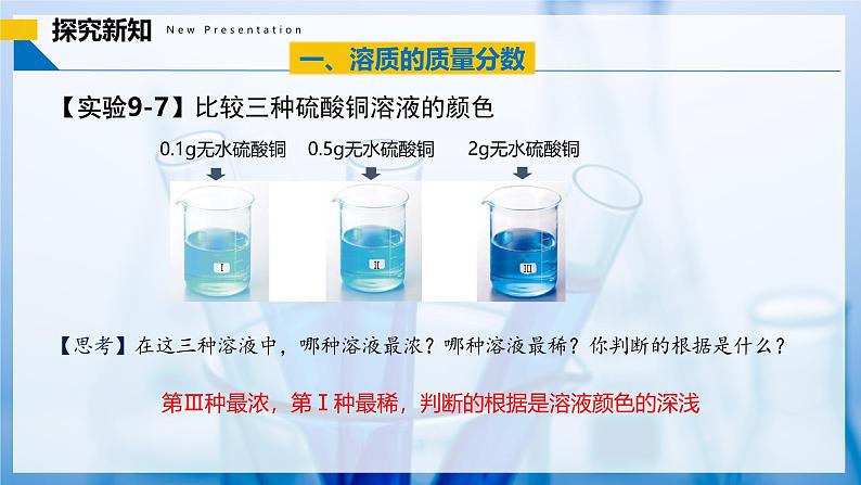 9.3 溶质的质量分数(第1课时)(同步课件) 第7页