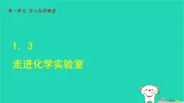 2024九年級(jí)化學(xué)上冊(cè)第一單元步入化學(xué)殿堂第三節(jié)走進(jìn)化學(xué)實(shí)驗(yàn)室課件魯教版