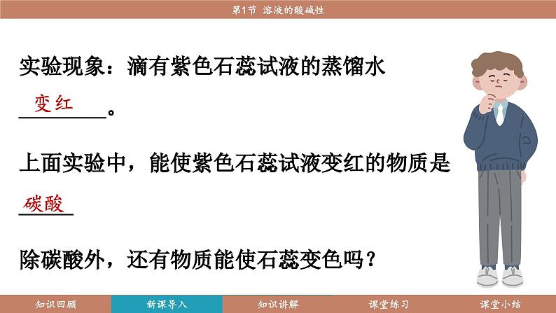 沪教版(2024)九年级化学下册 8.1 溶液的酸碱性(课件)第5页