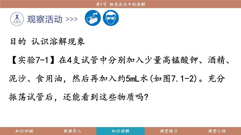 科粤版(2024)九年级化学下册7.1 物质的溶解(课件)第5页