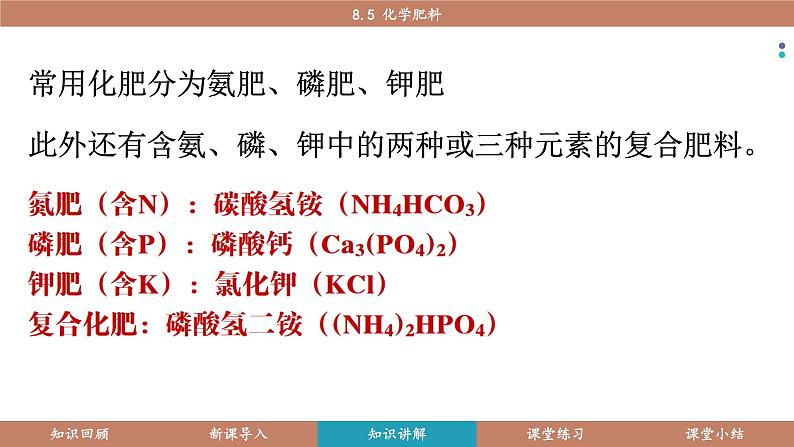 科粤版(2024)九年级化学下册8.5化学肥料(课件)第6页