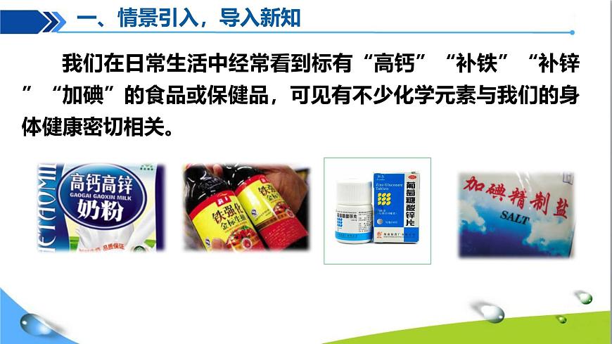課題1 化學與人體健康第3頁