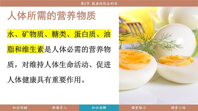 沪教版(2024)九年级化学下册 9.1 化学与人类健康(课件)第5页