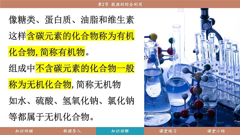 沪教版(2024)九年级化学下册 9.1 化学与人类健康(课件)第8页