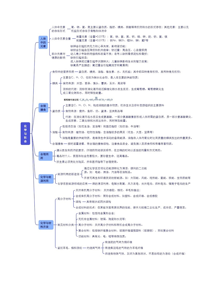 第十一单元 化学与社会(单元知识点梳理)(含答案解析)第2页