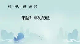 课题3 常见的盐 课件