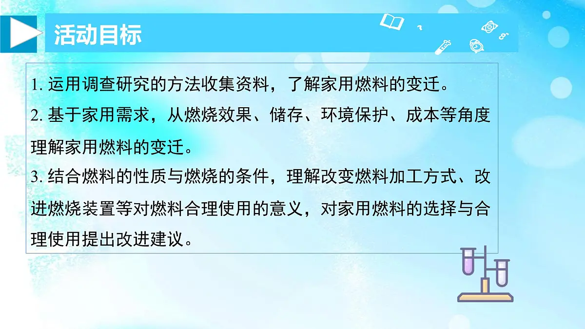 跨学科实践活动6 调查家用燃料的变迁与合理使用(课件)2025学年人教版九年级化学上册第2页