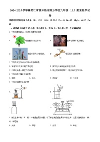 黑龙江省佳木斯市部分学校2024-2025学年九年级上学期期末化学试题（原卷版+解析版）