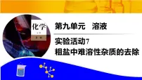 人教版（2024）九年级下册（2024）实验活动7 粗盐中难溶性杂质的去除集体备课ppt课件