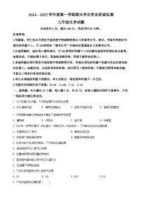 广东省珠海市斗门区2024-2025学年九年级上学期期末化学试题（原卷版+解析版）