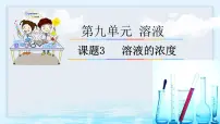 初中化学人教版（2024）九年级下册（2024）课题3 溶质的质量分数完美版课件ppt