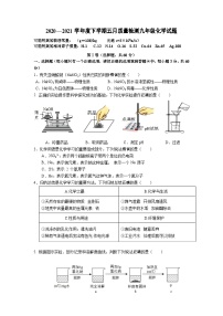 湖北省武汉市江岸区七一华源中学2020-2021学年下学期5月检测九年级化学试卷（word版）