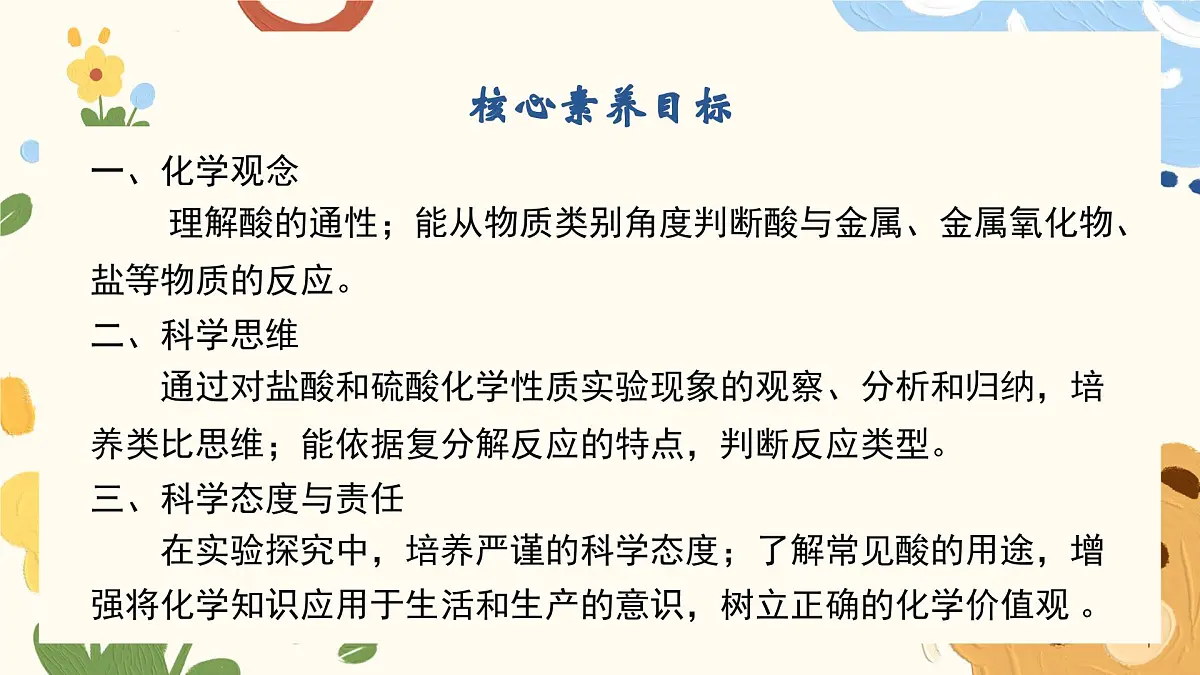 7.1.2 酸的化学性质-2024-2025学年九年级化学鲁教版(2024)下册课件第2页