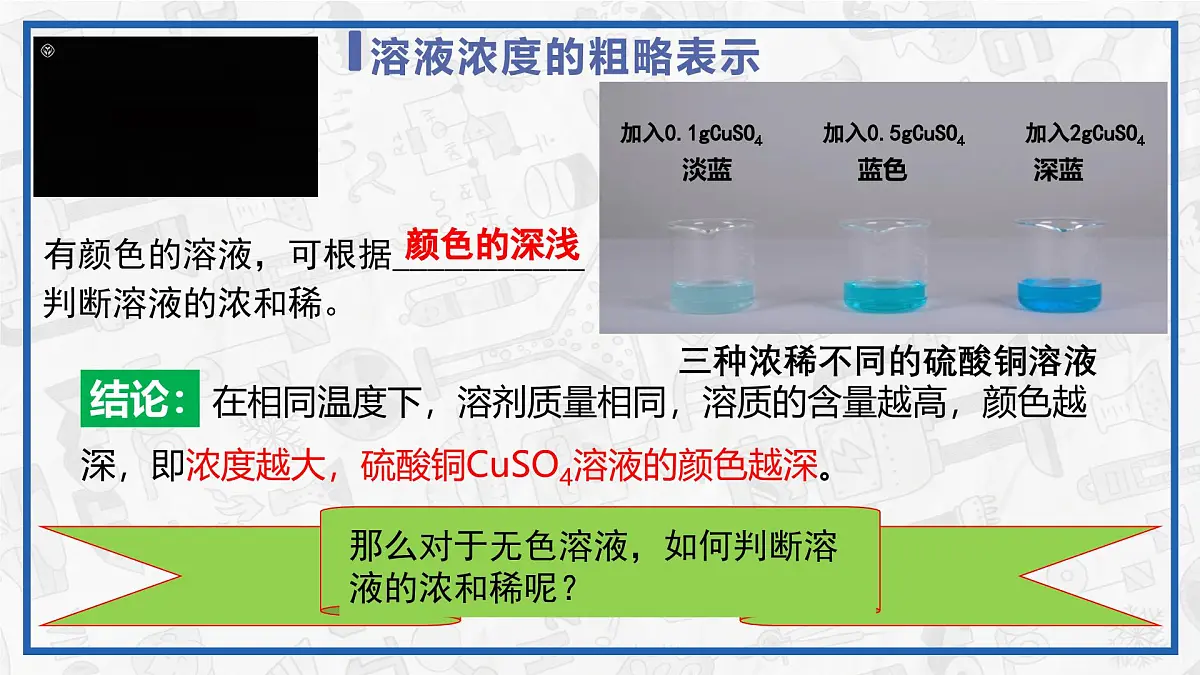 课题3 溶质的质量分数(第一课时)2025学年九年级化学下册(人教版2024)课件第8页
