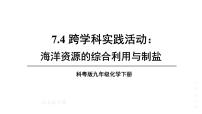 初中化学科粤版（2024）九年级下册（2024）跨学科实践活动：海洋资源的综合利用与制盐教学ppt课件