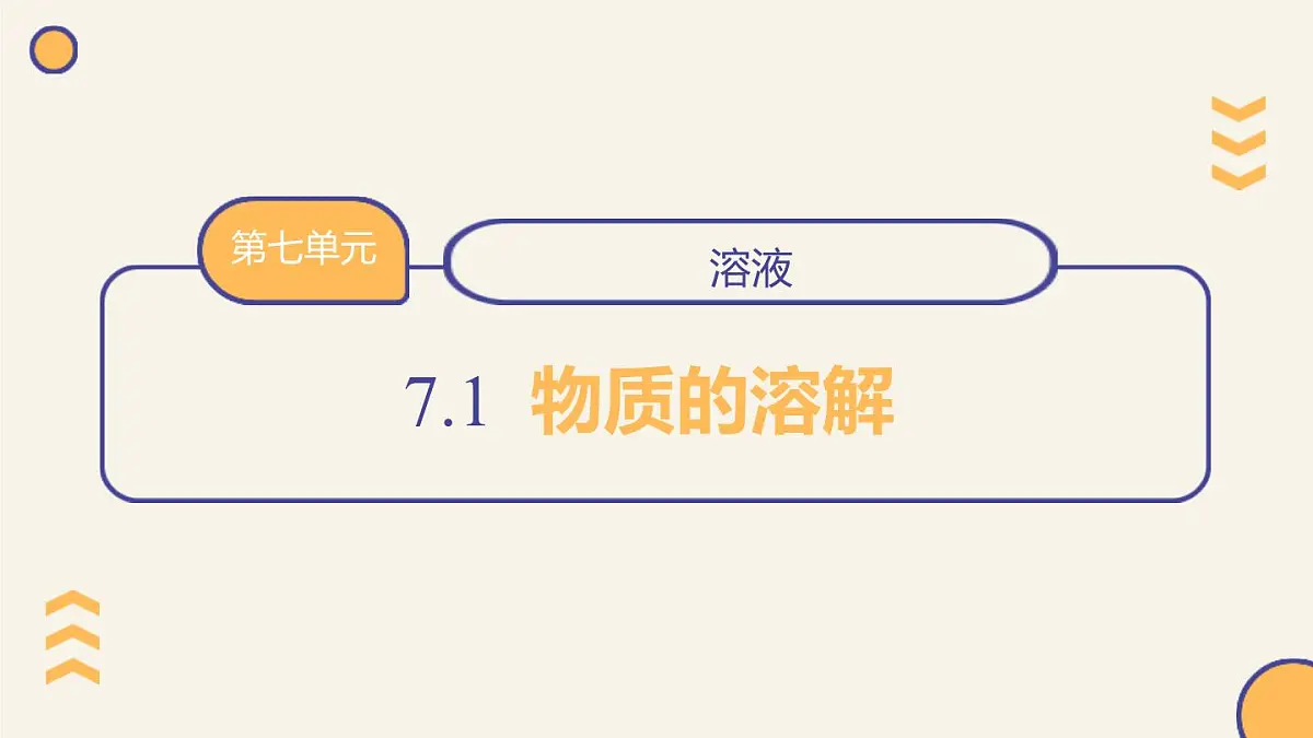 7.1物质的溶解---2024-2025学年九年级化学科粤版(2024)下册 课件第1页