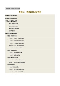 专题01 物质的变化和性质（讲义）-2025中考化学一轮复习讲义