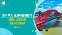 初中化学人教版（2024）九年级下册（2024）金属资源的利用和保护课文配套课件ppt