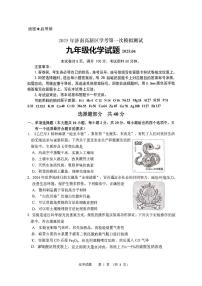 2025年山东省济南市高新区中考一模化学试题及其答案