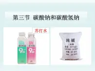 魯教版化學九年級下冊第八單元 第三 碳酸鈉和碳酸氫鈉第一課時課件