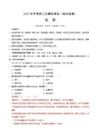 2025年中考第二次模拟考试卷:化学(湖北省卷)(解析版)