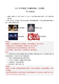 2025年中考第二次模拟考试卷：化学（云南卷）（解析版）
