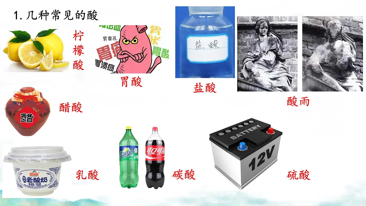 10.2 常见的酸和碱(第1-3课时)课件 2024-2025学年九年级化学人教版下册第4页