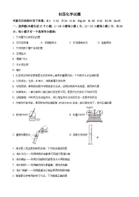2025年山东省淄博市博山区中考一模化学试题（原卷版+解析版）