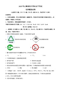 2025年云南省楚雄彝族自治州楚雄市中考一模化学试题（原卷版+解析版）