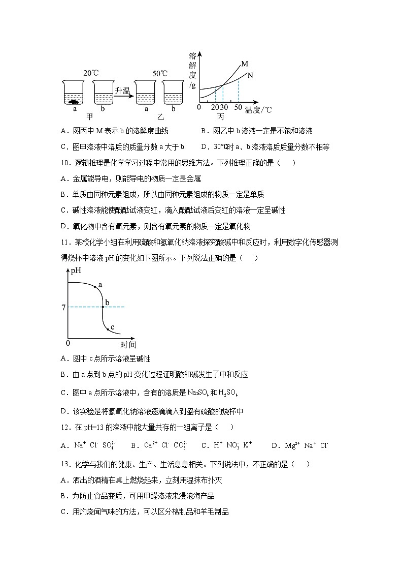 湖南省怀化市鹤城区2025年中考模拟卷(一)化学试卷(解析版)第3页