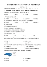 2025年江苏省扬州市梅岭集团中考一模化学试题