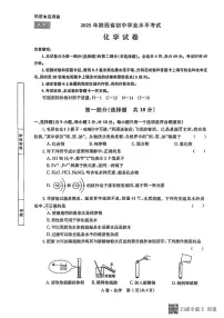 2025年陕西省初中学业水平考试化学试卷（中考模拟）