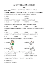 2025年河南省新乡市河南师范大学附属中学中考二模化学试题（中考模拟）