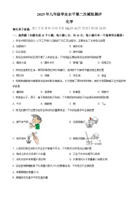 2025年河南省新乡市河南师范大学附属中学中考二模化学试题(中考模拟)
