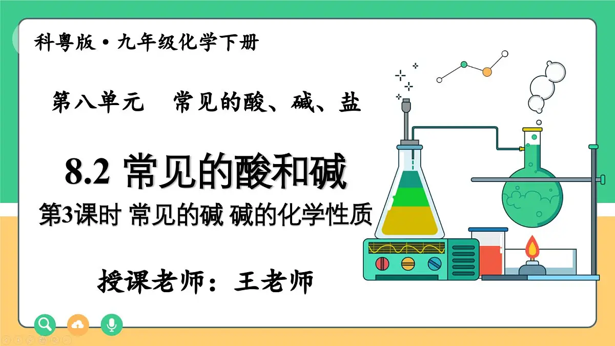 2025年春 九年级科粤版化学下册 第八单元 常见的酸、碱、盐 8.2 常见的酸课件第1页