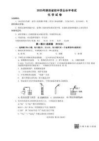 2025年陕西省咸阳市永寿县甘井中学中考第四次模拟化学试题（中考模拟）
