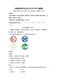 云南省昆明市东川区2025年中考二模化学试卷（解析版）