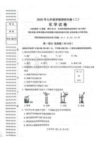 2025年沈阳市和平区中考二模化学试卷（中考模拟）